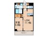 Syan Cube 1LDKの間取り