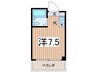 ライフステージ今里 1Rの間取り