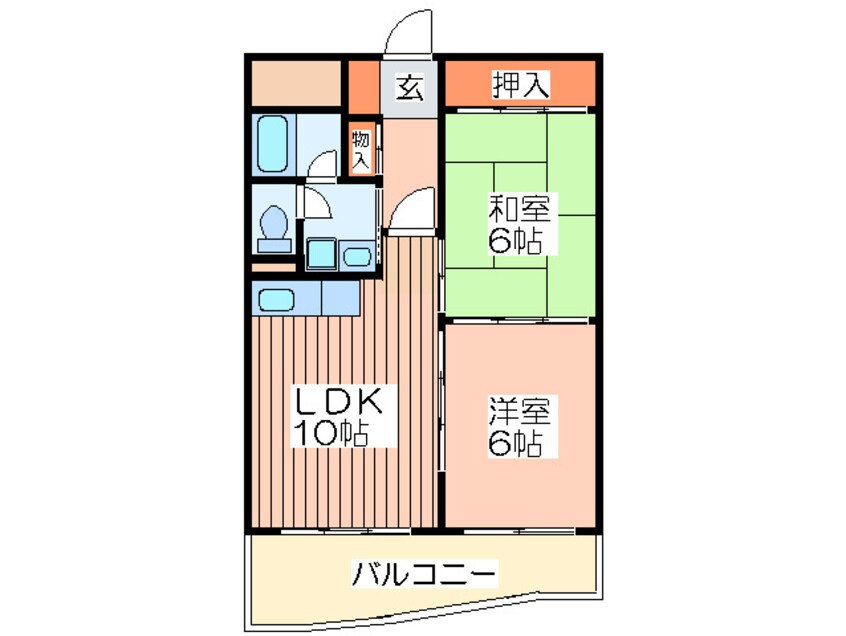 間取図 アーカス野江マンション