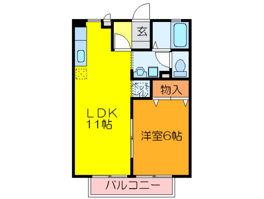 間取図 ブエナ・アビテ－トⅠ