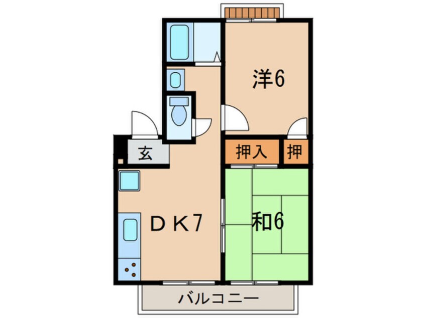 間取図 サンヒルズ