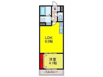 間取図 アート八尾駅前