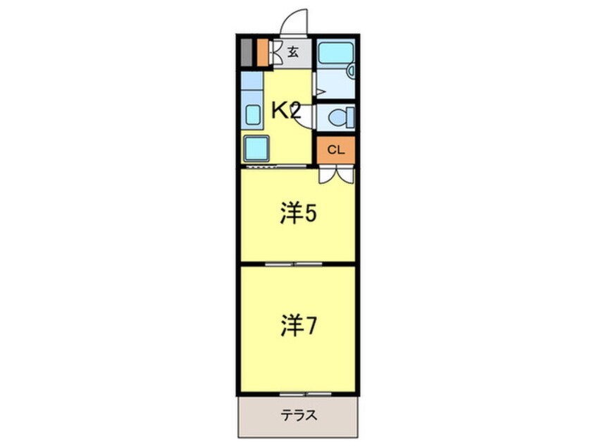 間取図 ガーデン西宮