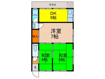 間取図 草野マンション１１号館