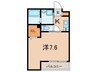 Daisyou　Heights 1Kの間取り