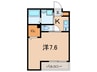 Daisyou　Heights 1Kの間取り