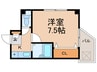 メゾンヒラキ 1Kの間取り