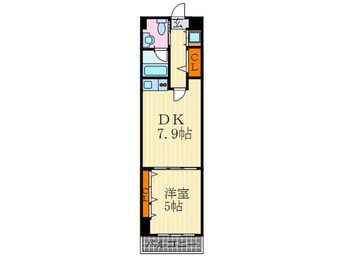間取図 Ｇ－Ｓｔａｇｅ京都油小路