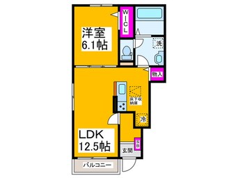 間取図 仮）フェルド菩提