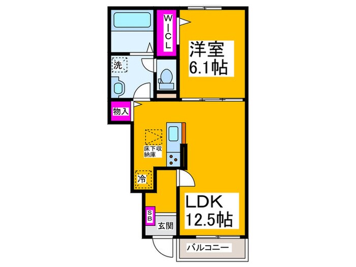 間取り図 仮）フェルド菩提