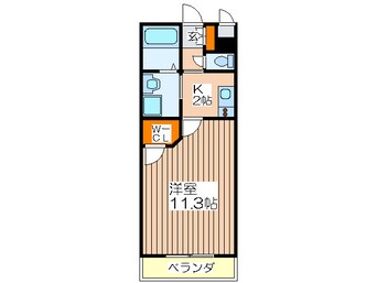 間取図 グレイスパルコ－ト