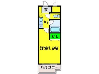 間取図 ベルデ堺東