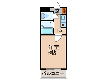 間取図 ムー１番館