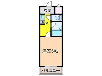 間取図 ムー１番館