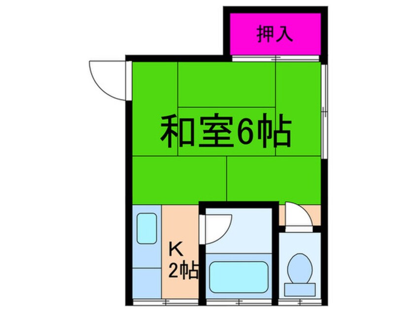 間取図 アカシア第１マンション