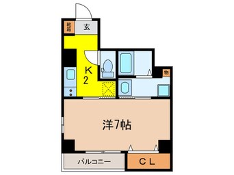 間取図 さ・してぃ神戸元町