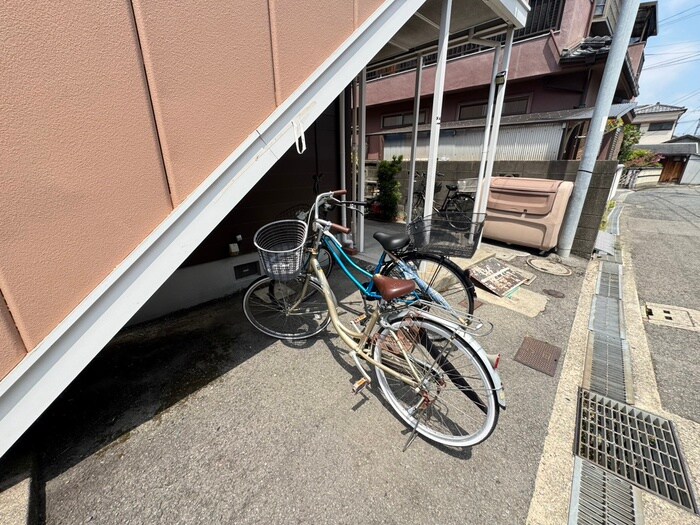 駐輪場 ファミ－ルハイツ北花田