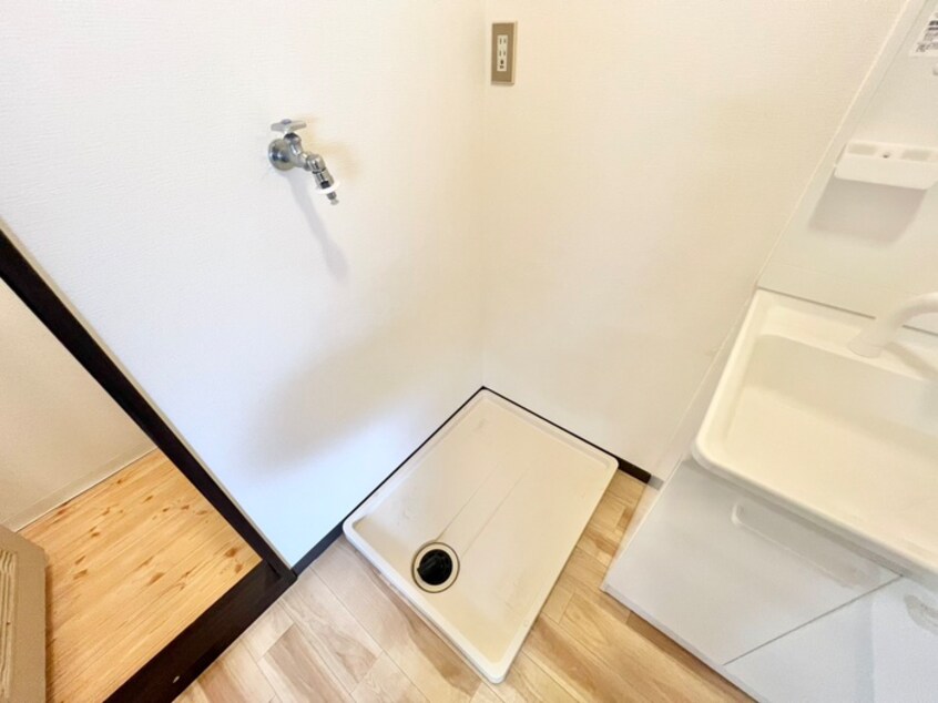 洗濯機置場 ファミ－ルハイツ北花田