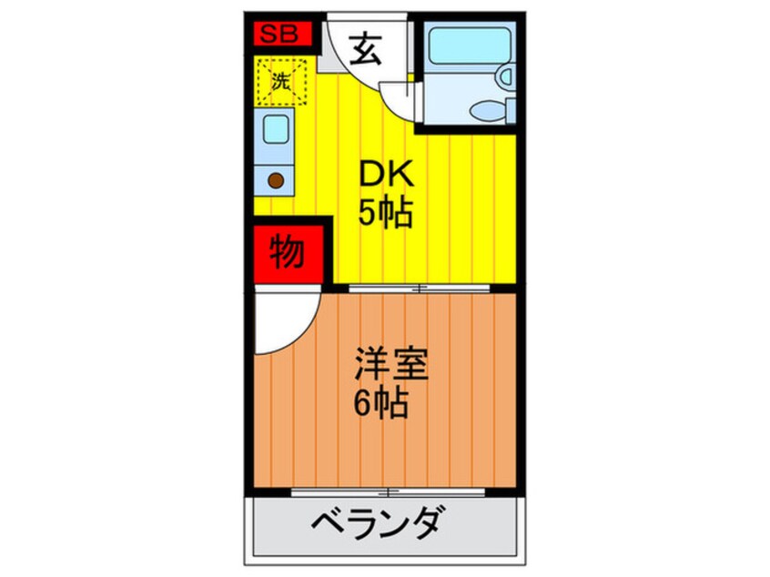 間取図 ウッディアベニュー