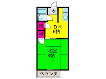 間取図 マンション池尻