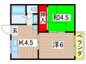 ハイツ野村の間取図