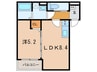 Ｔ．Ａ御崎町１丁目 1LDKの間取り