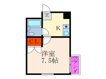 間取図 フレグランス大宮