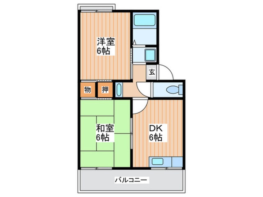 間取図 ハイツＮ