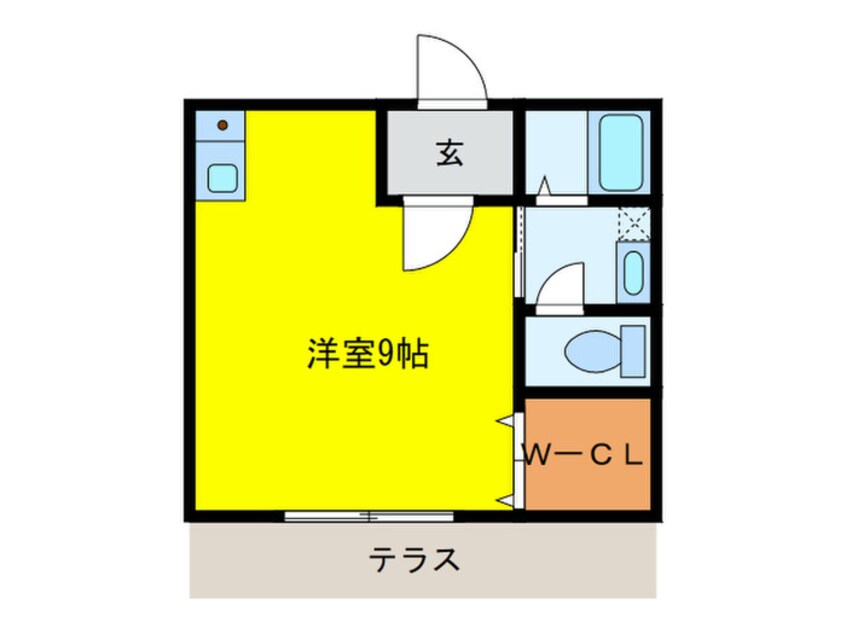 間取図 ルミエール西代A棟