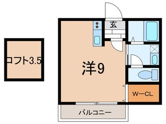 間取図 ルミエール西代A棟