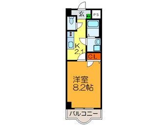 間取図 ルミエール八尾 Ⅱ