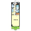 ルミエール八尾 Ⅱの間取図