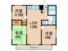 クレスト新在家 3LDKの間取り