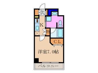 間取図 プレコート上鳥羽