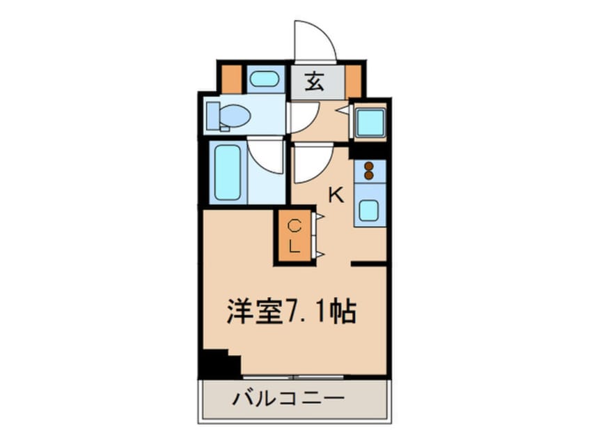 間取図 プレコート上鳥羽