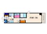エベンエゼル三条 1Kの間取り