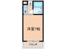 OMレジデンス茨木追手門前 1Kの間取り