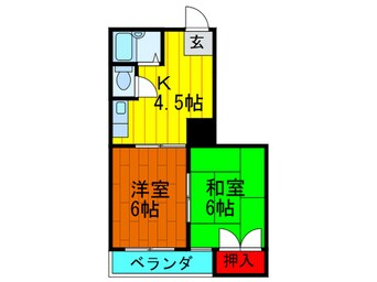 間取図 古川ビレッジ