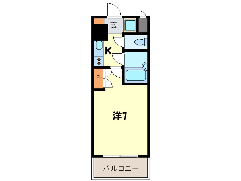 間取図 サンロード　スクエア　ショウワ