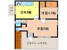 エス・テラス錦松台 2DKの間取り