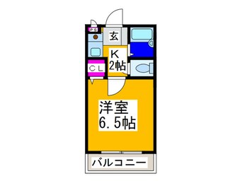 間取図 コーポ鈴