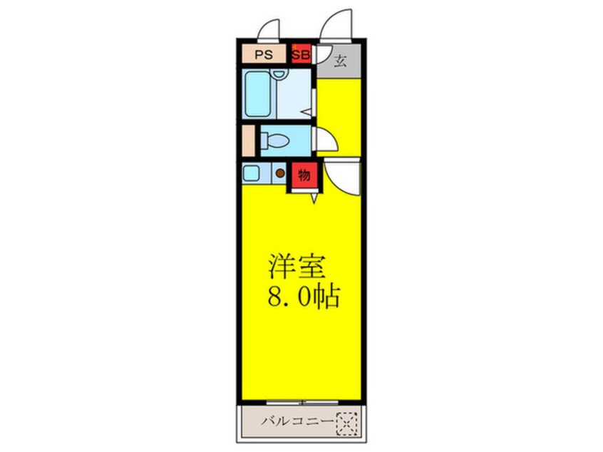 間取図 メゾン揺光