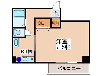 間取図 アヴェニール寺田町