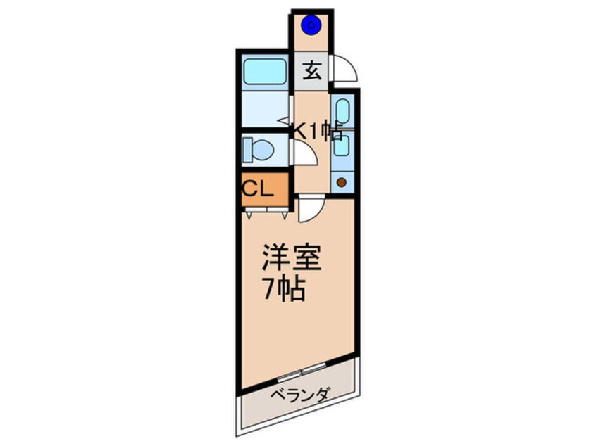 間取図 アヴェニール寺田町