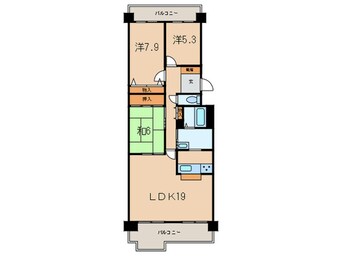 間取図 サウンズヒルＥ棟(904)