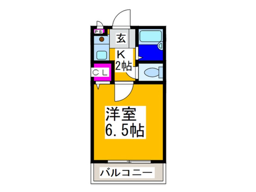 間取図 コーポベル