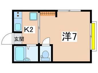 間取図 パークハイツゆあさ