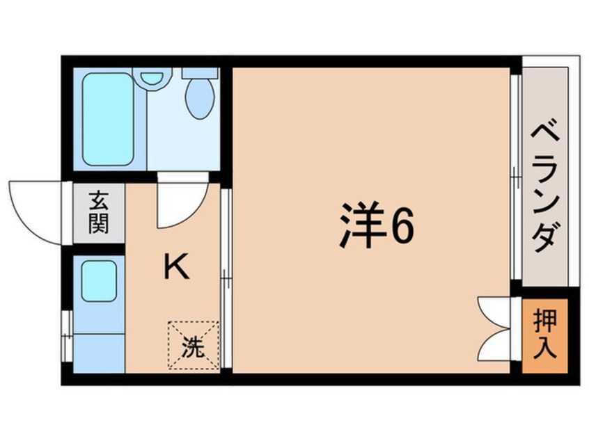 間取図 パークハイツゆあさ