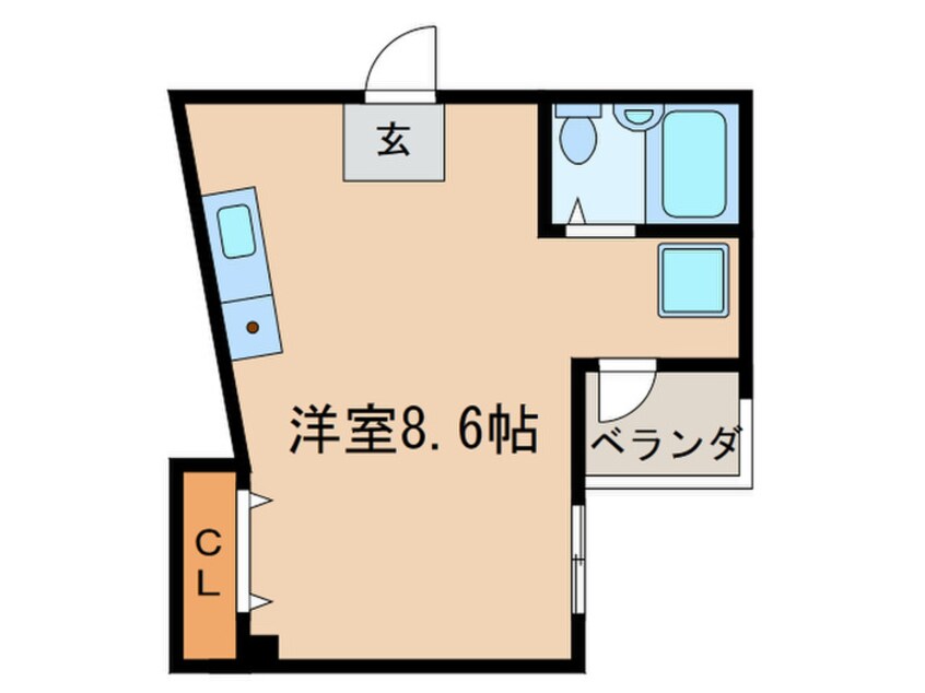 間取図 ドエルコトブキ