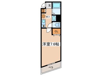 間取図 エム　ヴィレッヂ寺田町